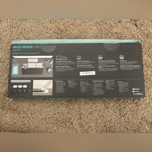 Multi-device K780 wireless keyboard | Logitech | Bluetooth keyboard - Picture 3 of 15